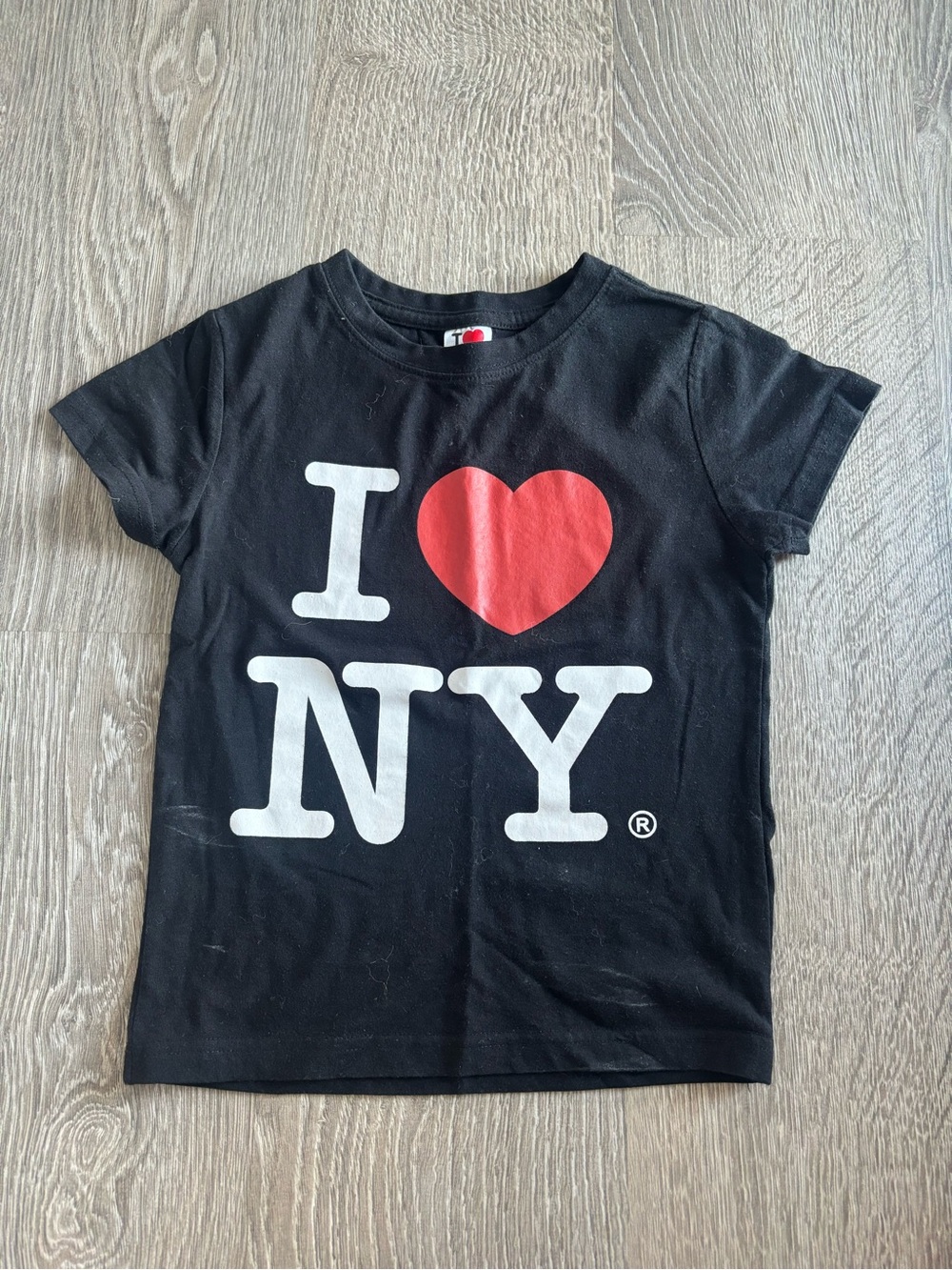 Black "I ♥ NY" Graphic Tee